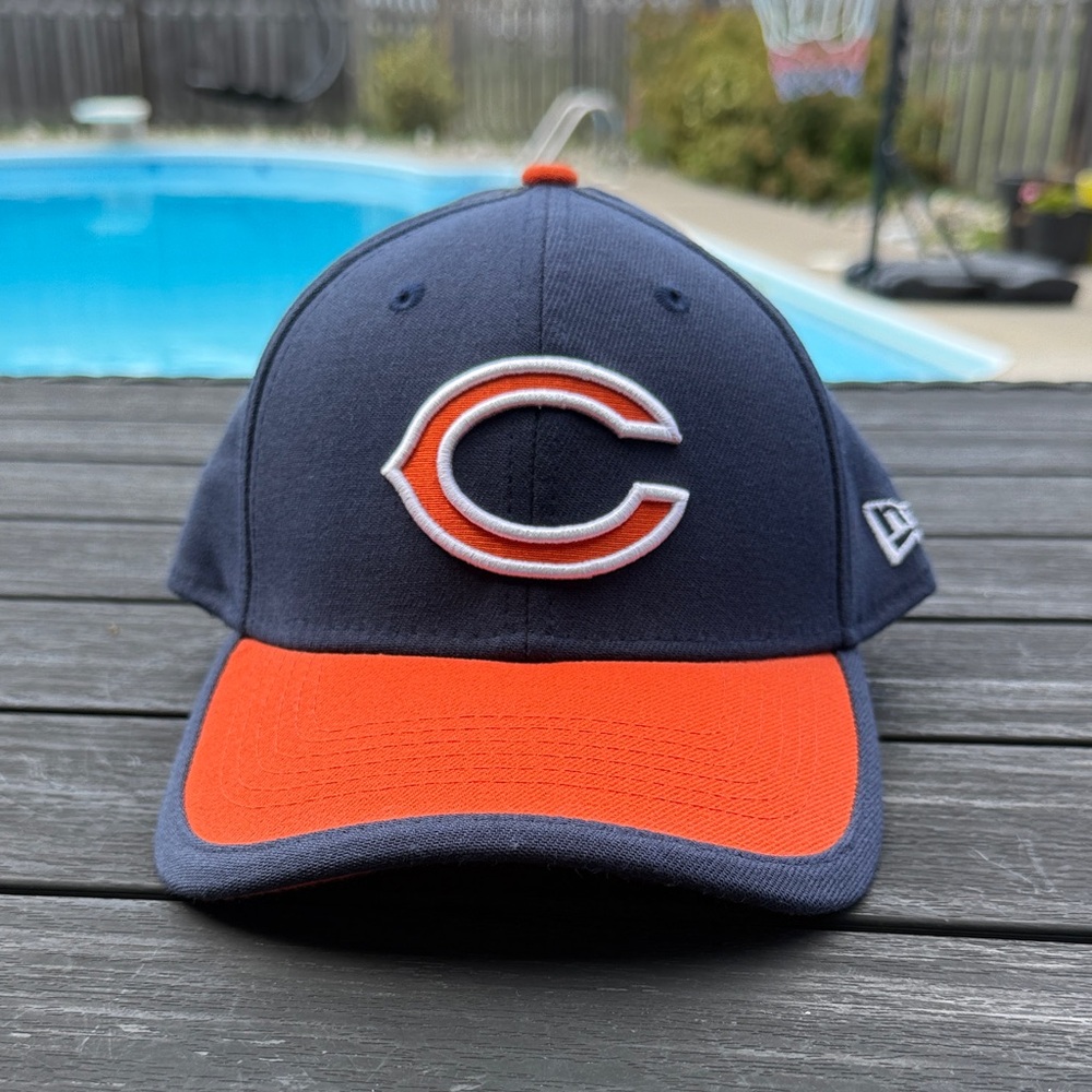 New Era Dark Blue and Bright Orange Cap